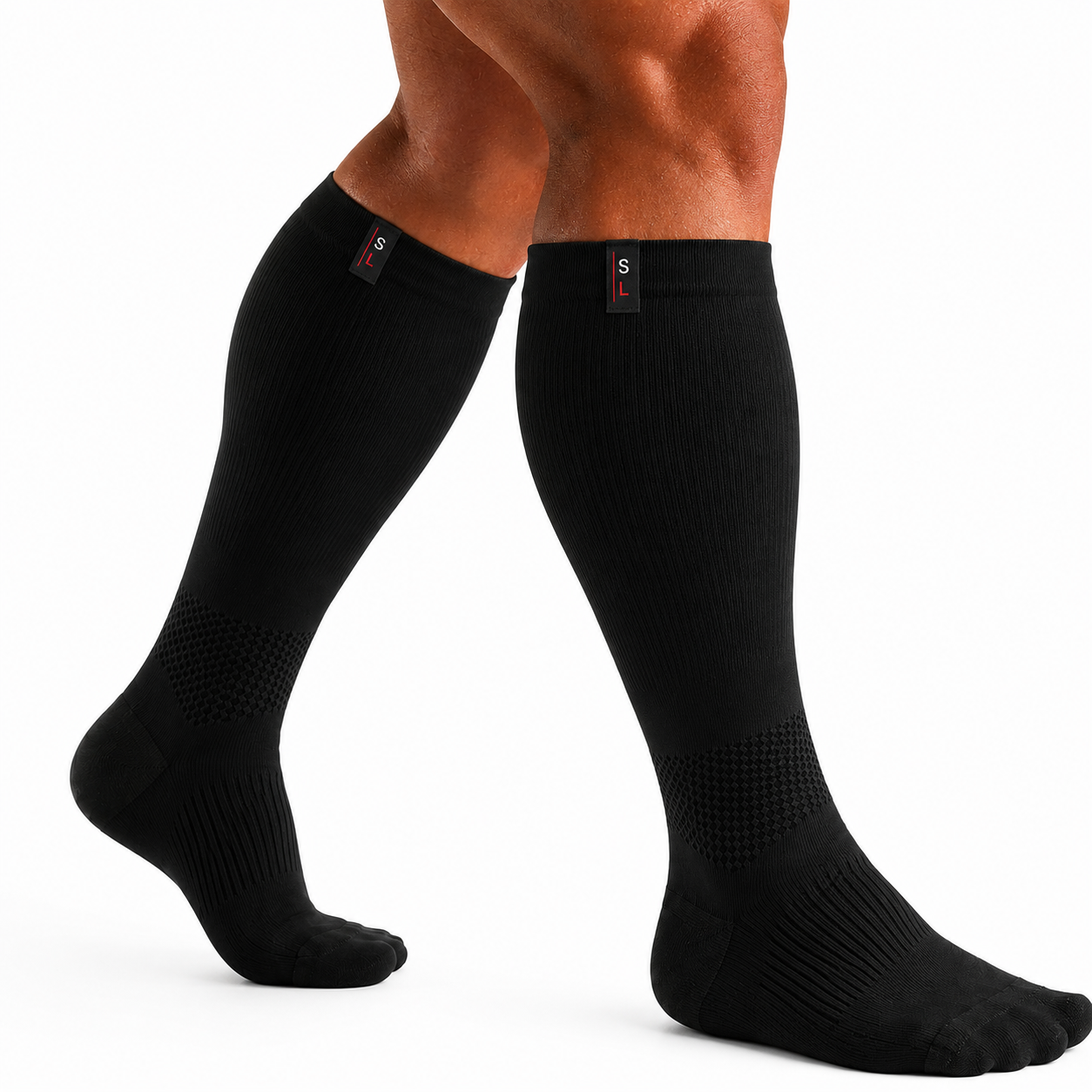 SOCK LYF Wide Calf Collection (Black)