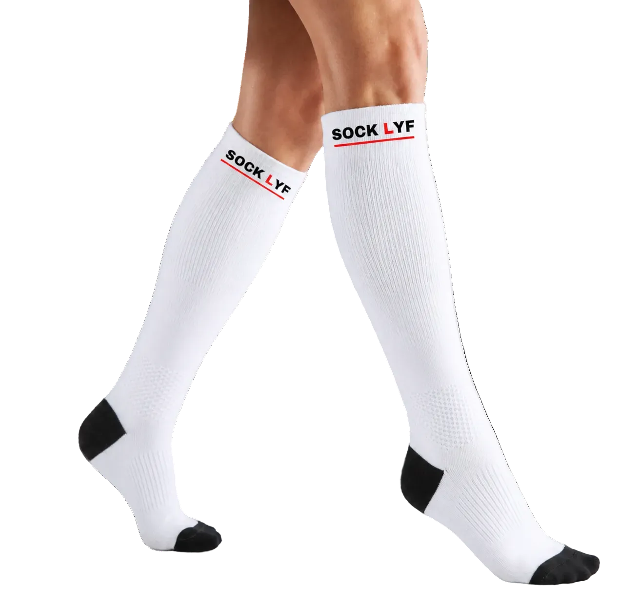 SOCK LYF Blank Kanvas Collection (White)