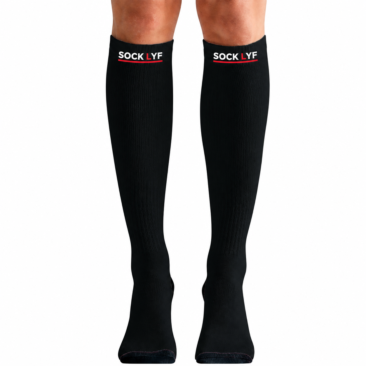 SOCK LYF Blank Kanvas Collection (Black)