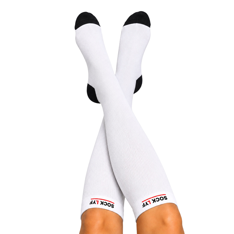 SOCK LYF Blank Kanvas Collection (White)